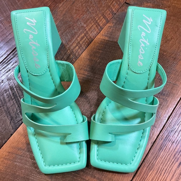 Matisse Oslo Heel Sandals in Mint Green Women’s 6.5 - Picture 12 of 12